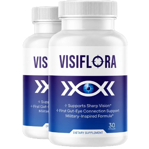 VisiFlora official website two bottle eye health supplement